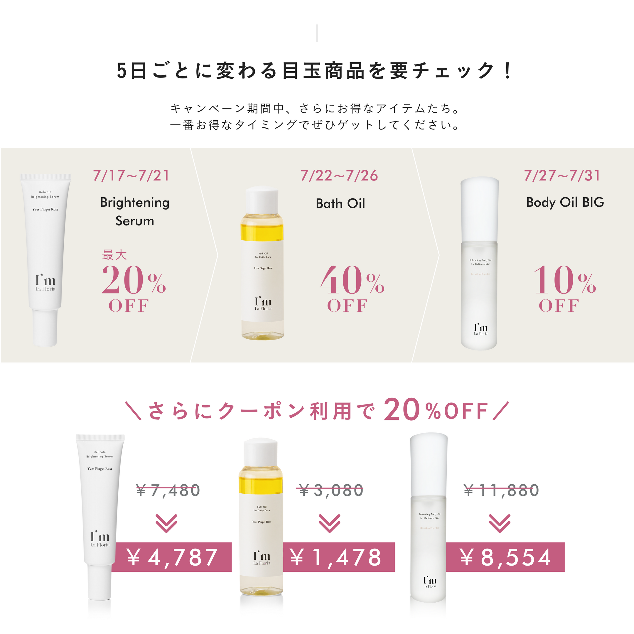 LDKベストコスメW受賞記念キャンペーン